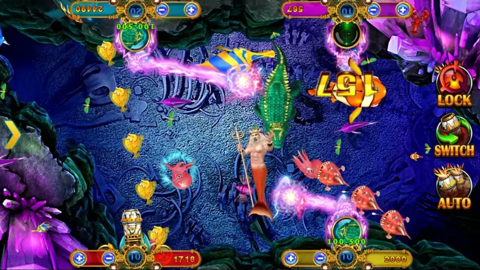 Ocean King fishing game screen